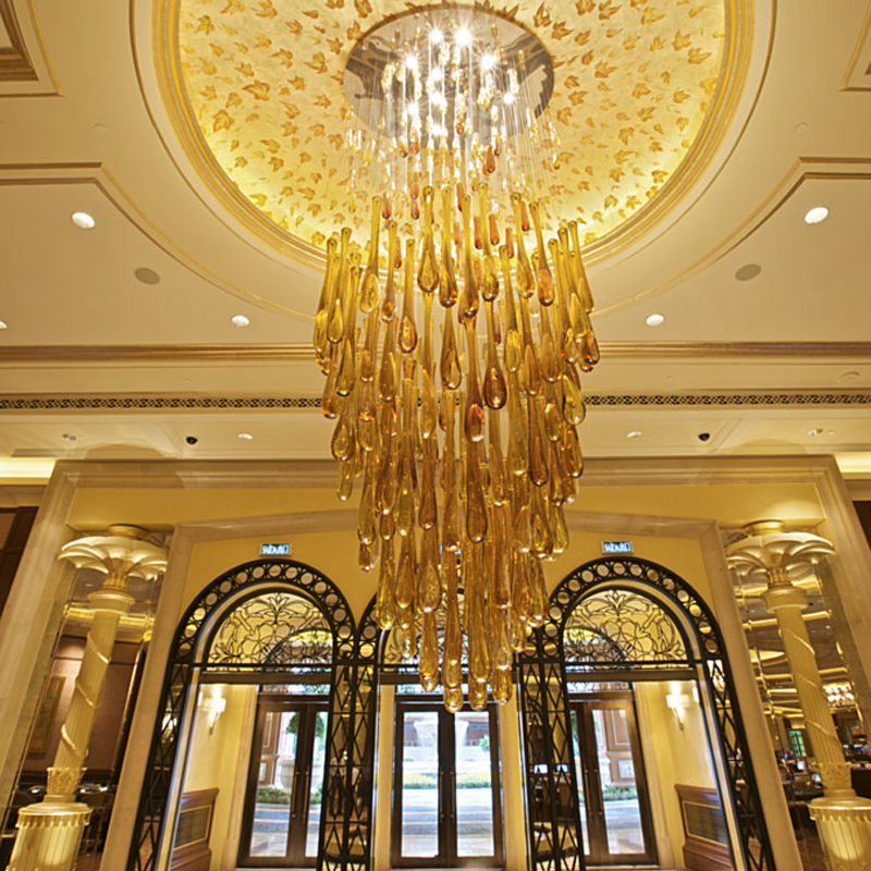 LX22070708 water drop + Stainless Steel - Large Engineering lamp