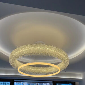 XH20260128011 Custom-made Crystal Art Chandelier for Lobby