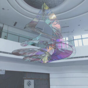 XH2026012804 Custom-made high-end art chandelier for the lobby